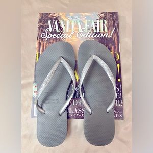 Havaianas Silver Flip Flop